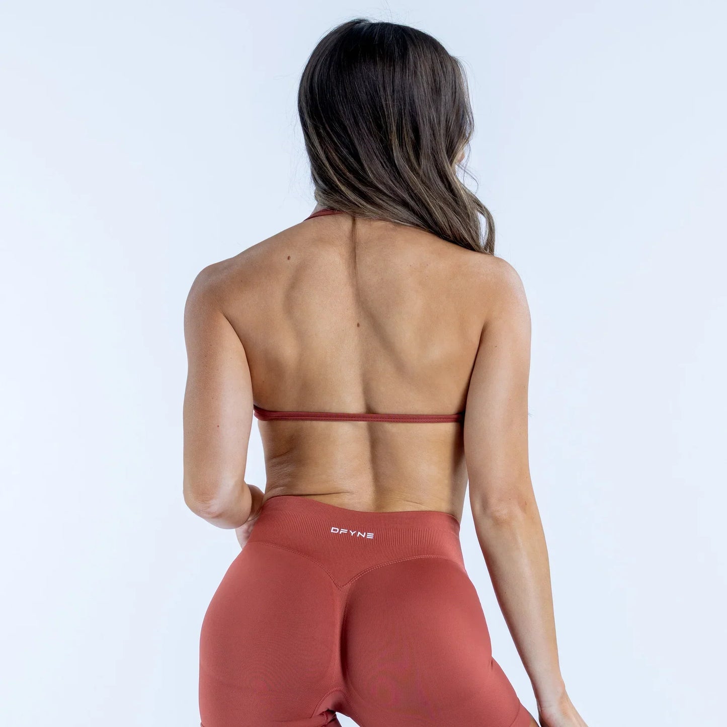 DFYNE Impact Strappy Bra Copper