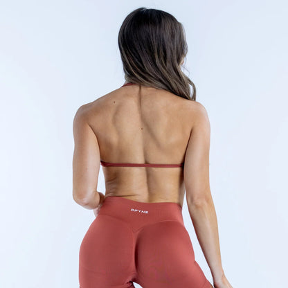 DFYNE Impact Strappy Bra Copper