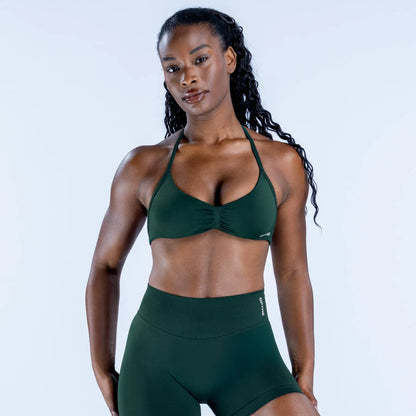 DFYNE Impact Strappy Bra Pine