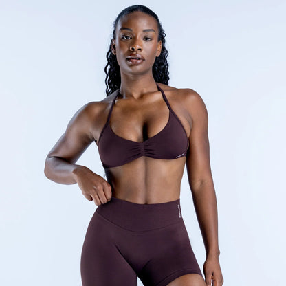 DFYNE Impact Strappy Bra Espresso
