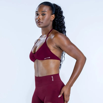 DFYNE Impact Strappy Bra Winter Berry