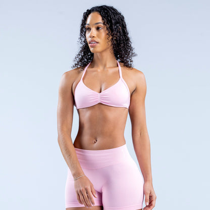 DFYNE Impact Strappy Bra Light Rose Pink
