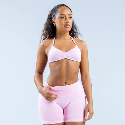 DFYNE Impact Strappy Bra Light Rose Pink