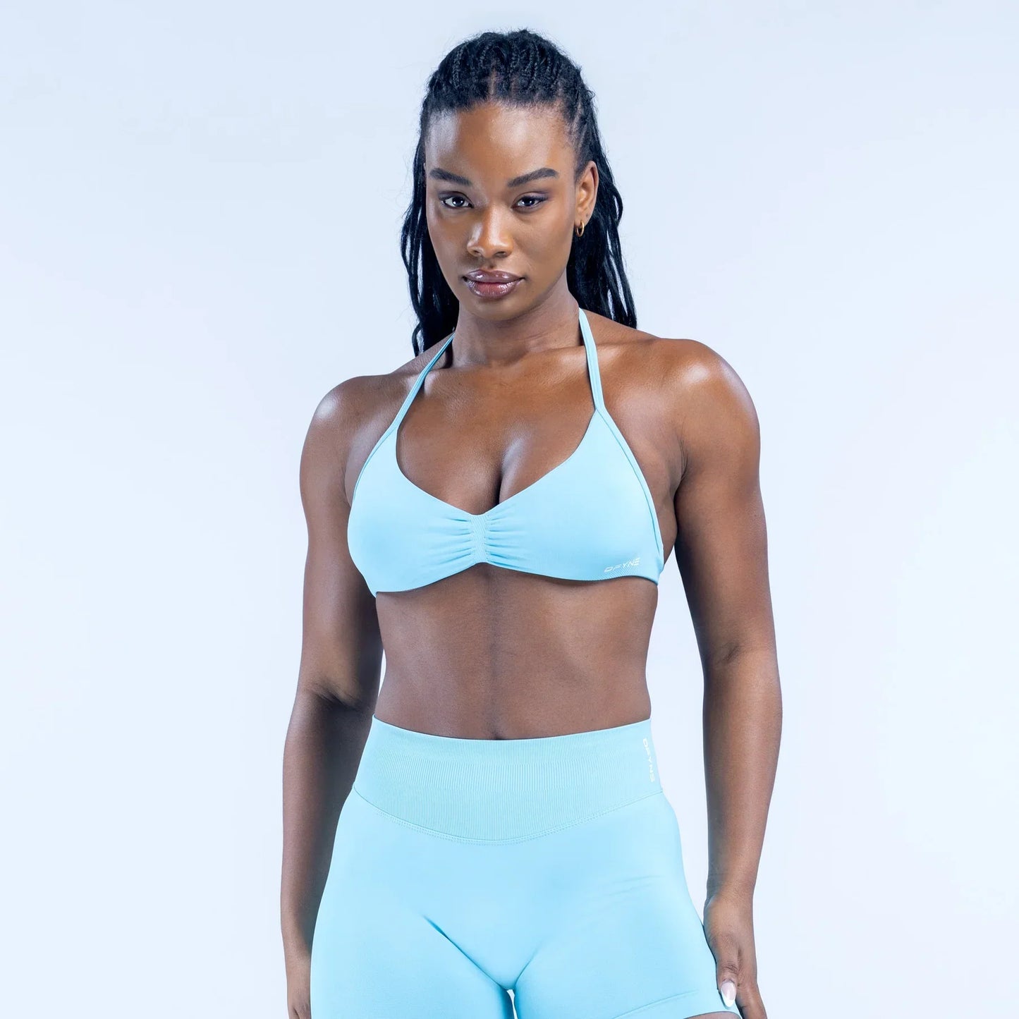 DFYNE Impact Strappy Bra Ice