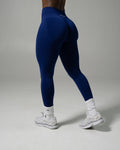 Pump Mid Rise Legging - Indigo | Workout Leggings | Alphalete