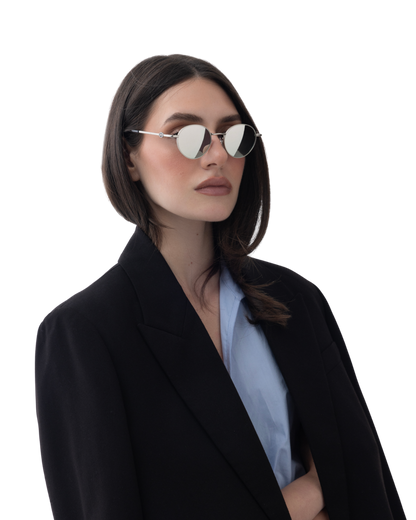 Jay - Mirror Silver Sunglasses
