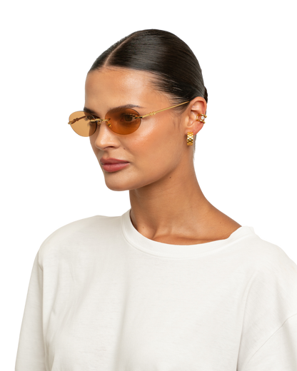 Jude - Orange Sunglasses