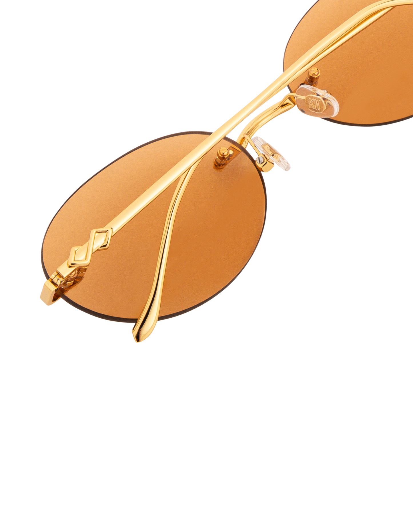 Jude - Orange Sunglasses