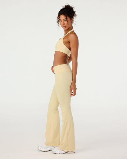 CSB Form Invisible Scrunch Flare Fold Over Leggings | Butter
