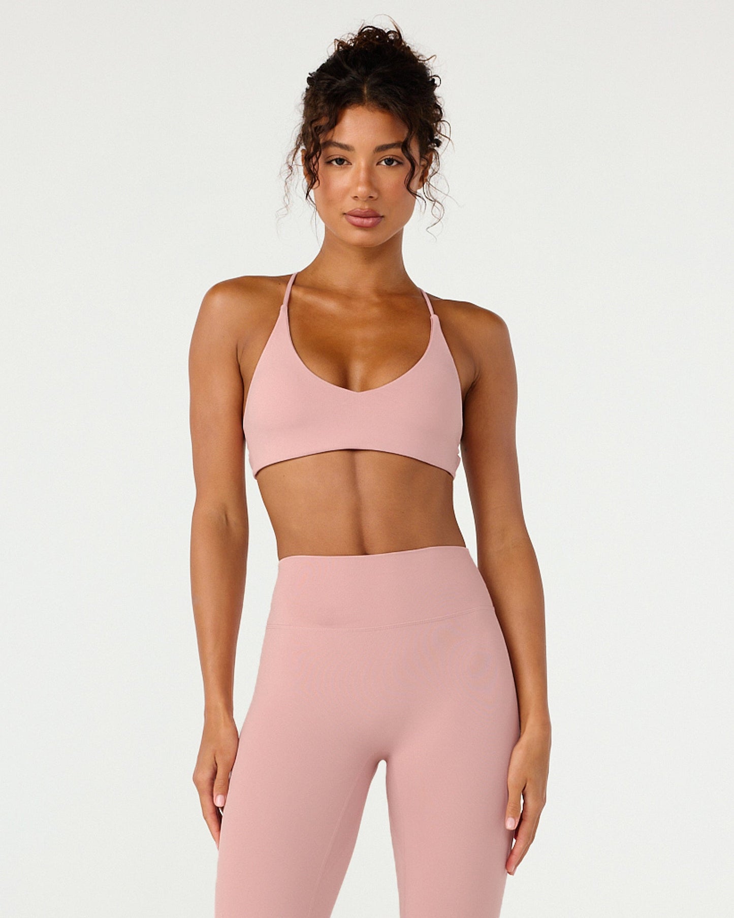 CSB Form Hailey Crop | Dusty Pink