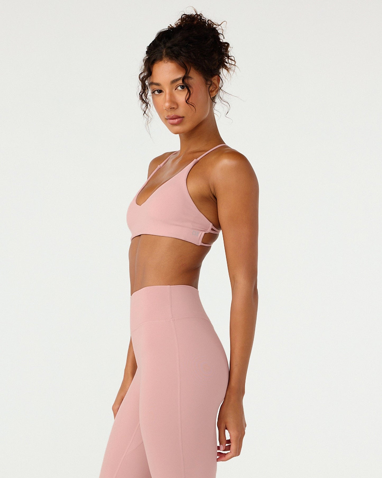 CSB Form Hailey Crop | Dusty Pink