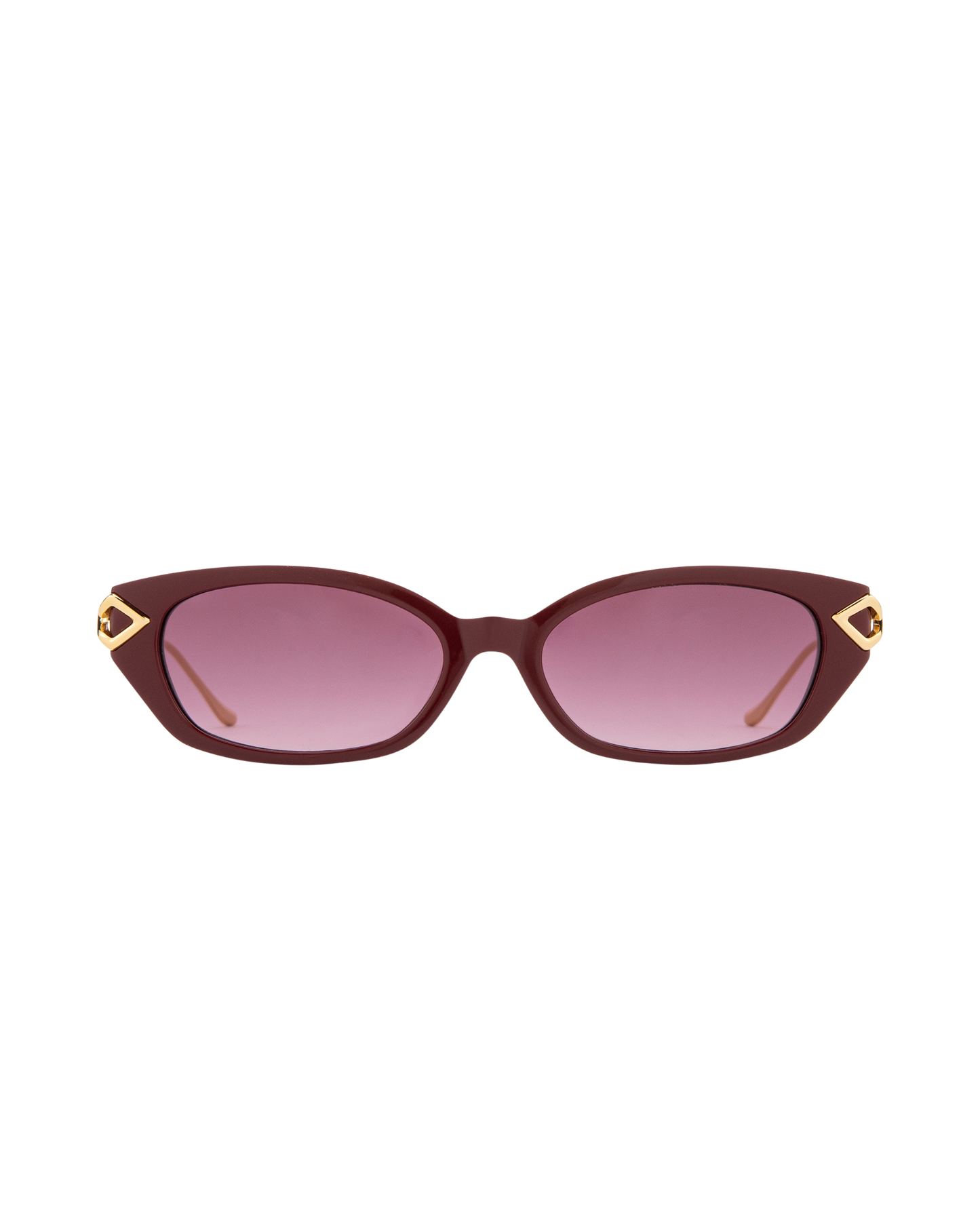 Layal - Burgundy Sunglasses