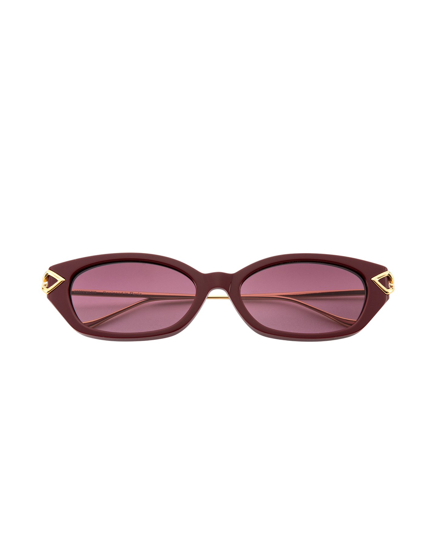 Layal - Burgundy Sunglasses