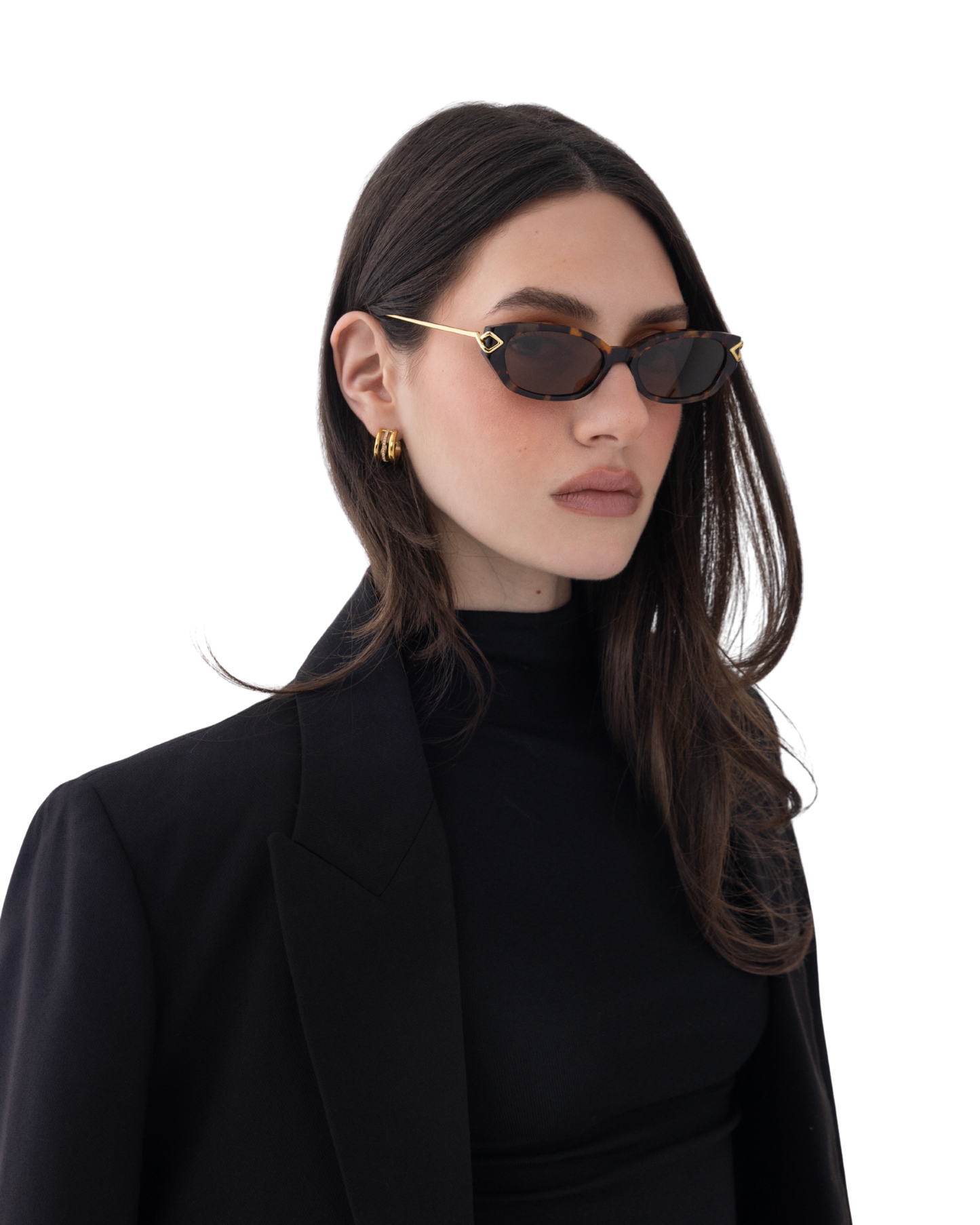 Layal - Tortoise Sunglasses