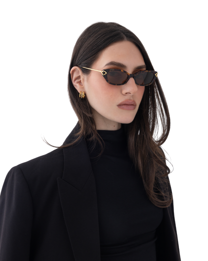 Layal - Tortoise Sunglasses
