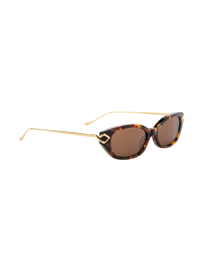 Layal - Tortoise Sunglasses