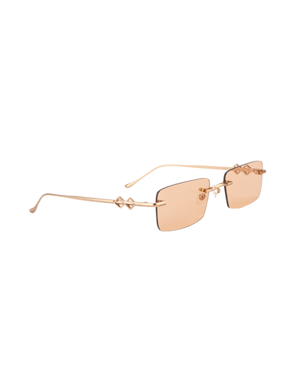 Layla - Orange Sunglasses