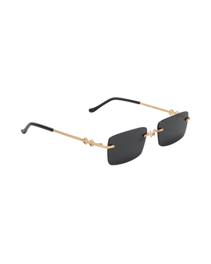 Layla - Gold Sunglasses