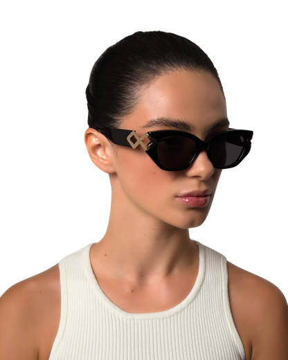 Lily - Black Sunglasses