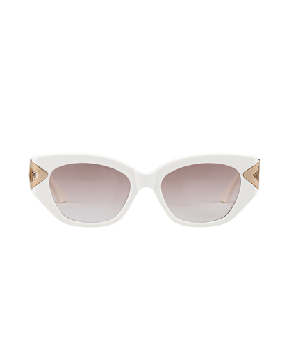 Lily - Cream Sunglasses