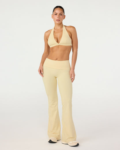 CSB Form Invisible Scrunch Flare Fold Over Leggings | Butter