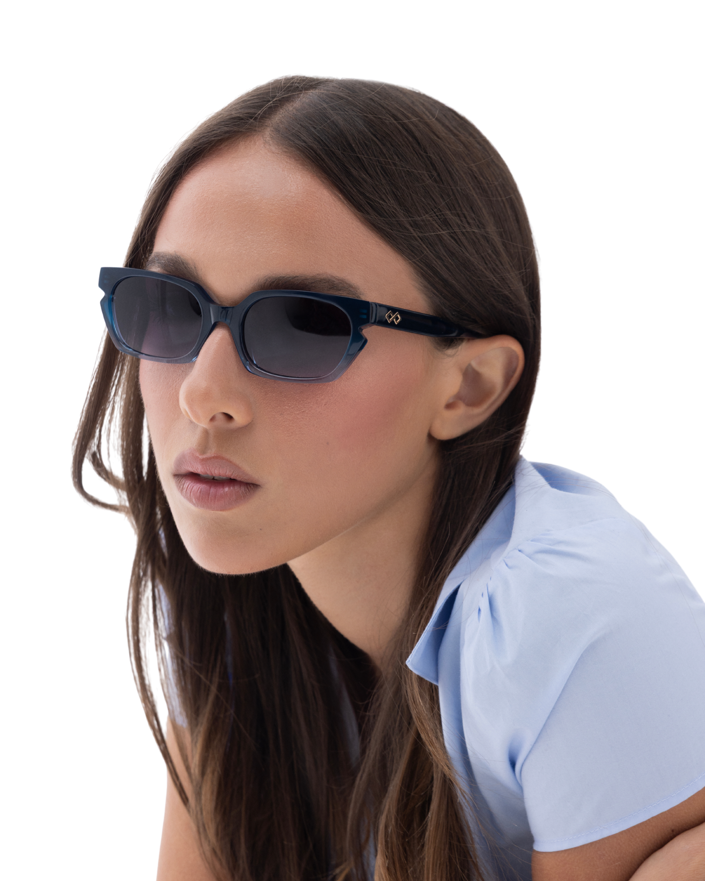 Maia - Deep Teal Sunglasses