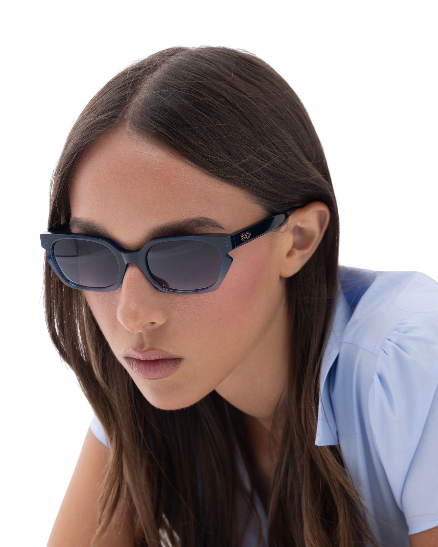 Maia - Deep Teal Sunglasses