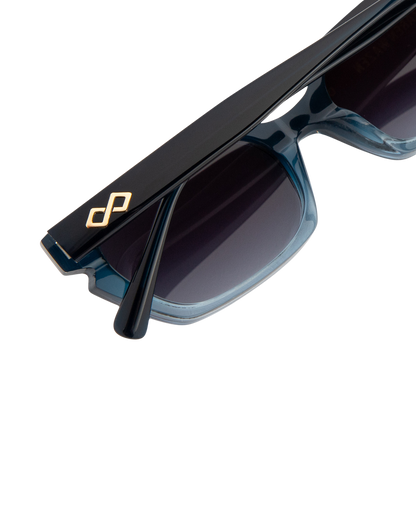 Maia - Deep Teal Sunglasses