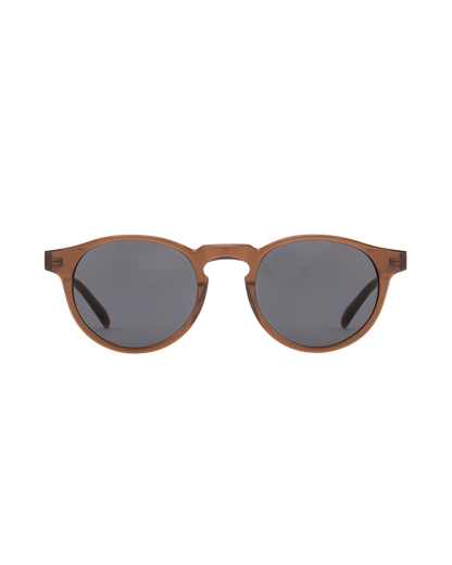 Matt - Clear Brown Sunglasses