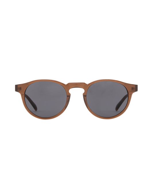 Matt - Clear Brown Sunglasses