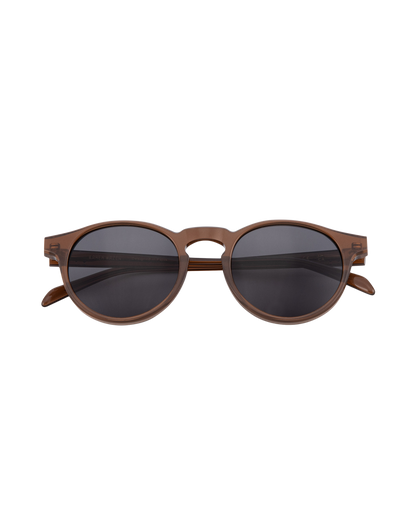 Matt - Clear Brown Sunglasses