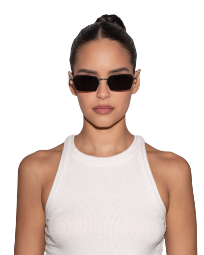 Alex - Silver Sunglasses