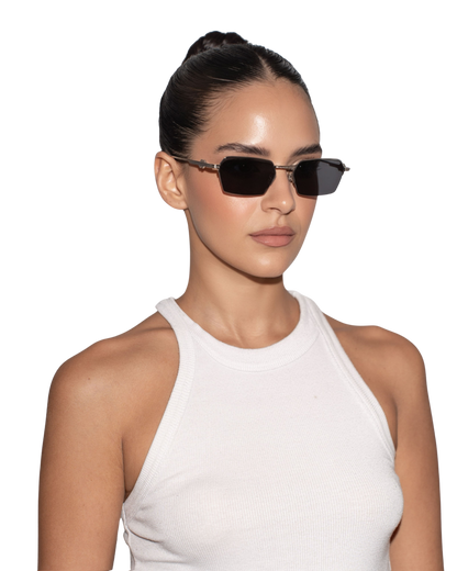 Alex - Silver Sunglasses