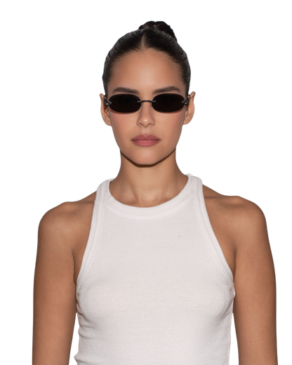 Cleo - Black Sunglasses