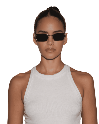 Kris - Gold Sunglasses