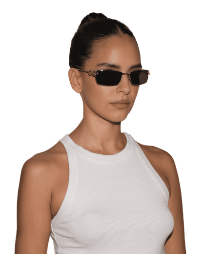 Kris - Gold Sunglasses