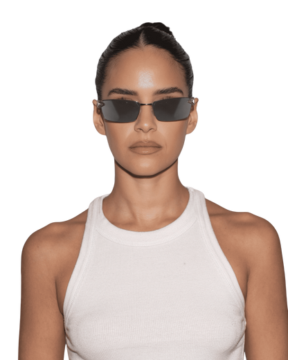 Kris - Mirror Silver Sunglasses