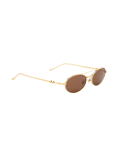 Noa - Brown Sunglasses