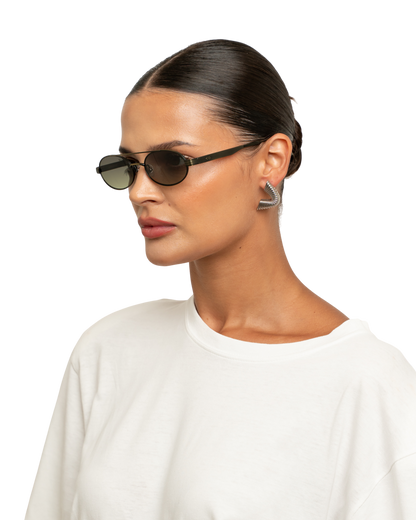 Noa - Olive Sunglasses