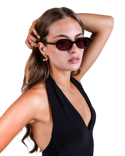 Noor - Plum Sunglasses