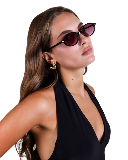 Noor - Plum Sunglasses