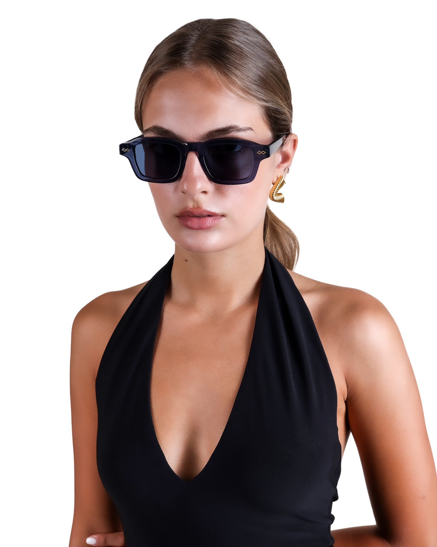 Nora - Navy Blue Sunglasses