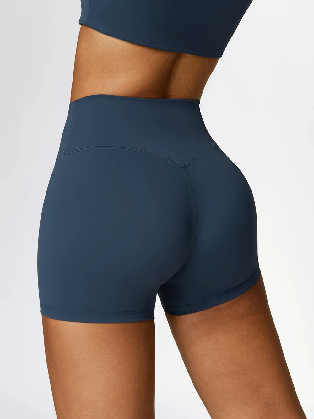 LOA Sculpt Elite Biker Short Deep Blue