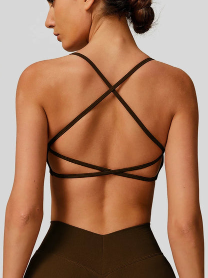 LOA SculptCore Plunge Bra Umber