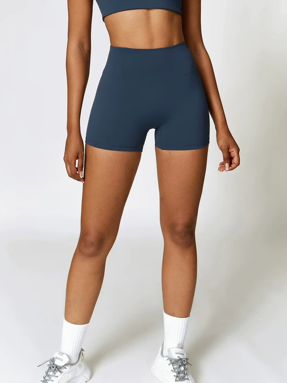 LOA Sculpt Elite Biker Short Deep Blue