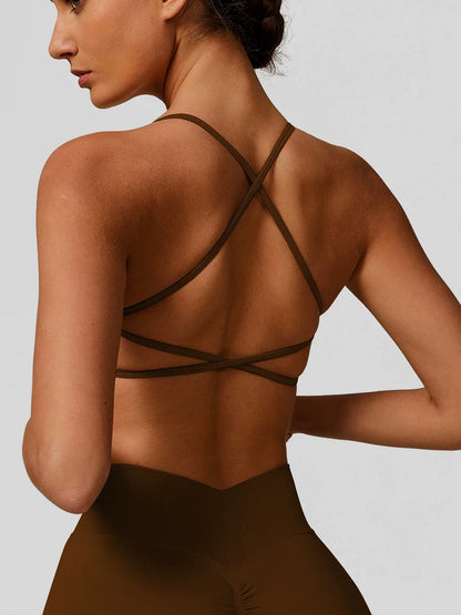 LOA SculptCore Plunge Bra Umber