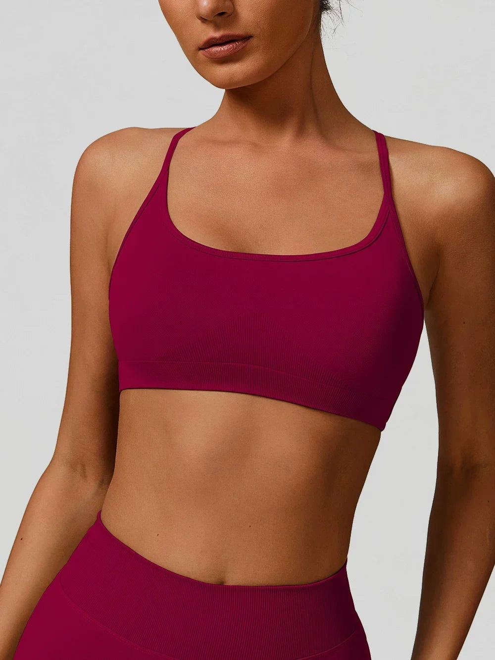 LOA SculptCore Plunge Bra Scarlet
