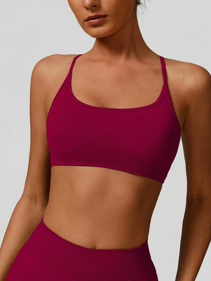 LOA SculptCore Plunge Bra Scarlet