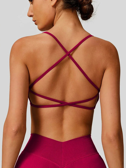 LOA SculptCore Plunge Bra Scarlet
