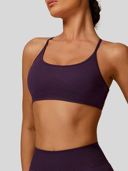 LOA SculptCore Plunge Bra Violet